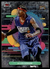 Allen Iverson [Red Geometric Refractor] #191 Prices | 2025 Topps