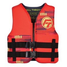 Full Throttle Youth Rapid-Dry Life Jacket - Red 142100-100-002-26