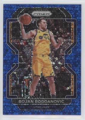 2021-22 Panini Prizm Fast Break Blue Prizm 143/150 Bojan Bogdanovic #67 9cr