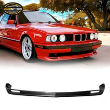 Fits 87-96 BMW E34 5-Series M-Tech Style Front Bumper Lip Spoiler Splitter PU