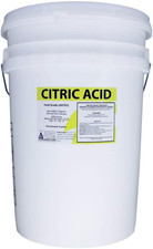 ca50 50 lb. Pail of Non-GMO Organic Citric Acid, Food Grade FCC/USP, Anhydrous,