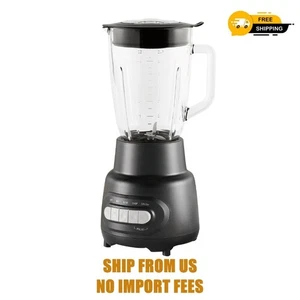 Mainstays 5-Speed Glass Blender with 48 Oz Jar and Ice-Crushing Motor
