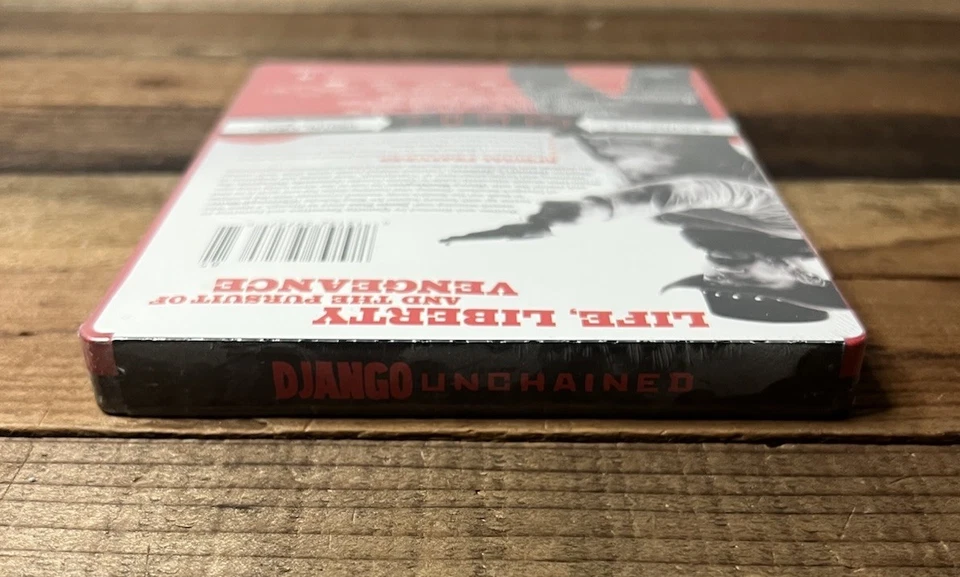 Django Unchained Target Exclusive Steelbook (Blu-ray + DVD, 2013) *Brand New* - Image 4 of 4