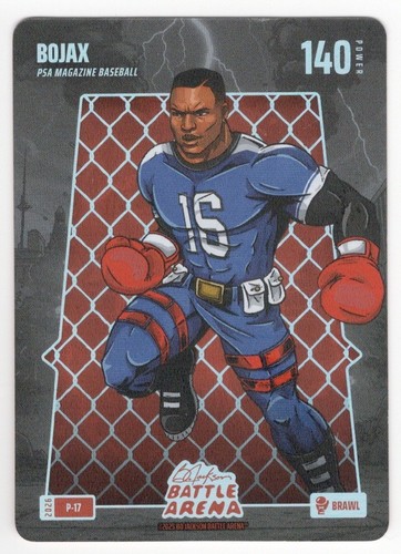 Bo Jackson 2026 Battle Arena Bojax PSA Magazine Exclusive Brawl Promo #P-17