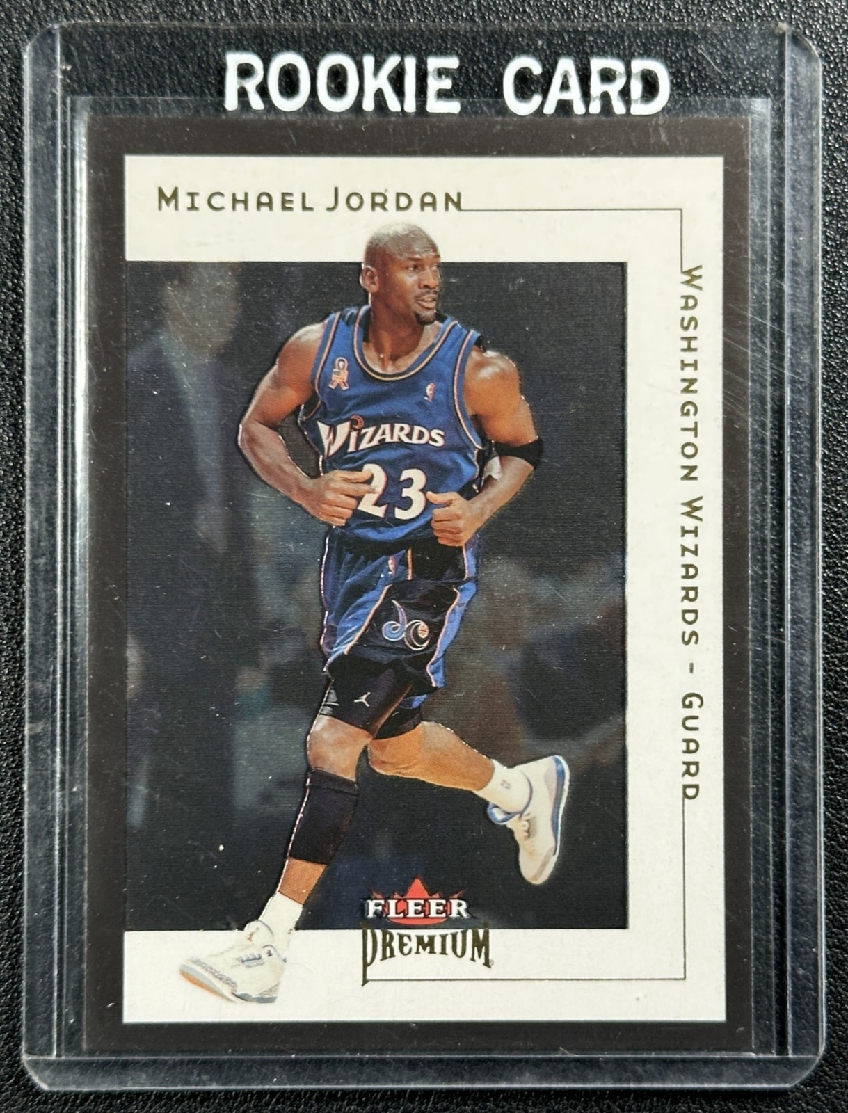 MICHAEL JORDAN 2001-02 FLEER PREMIUM BASKETBALL #5 WIZARDS
