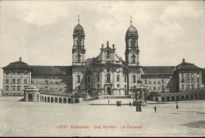 Einsiedeln SZ Einsiedeln monastery Le Couvent