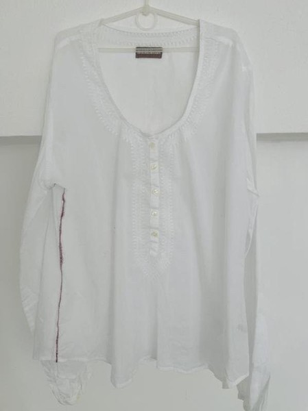 Women Napapijri Shirt White Cotton S