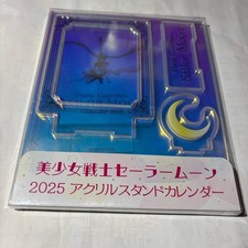 Sailor Moon 2025 Acrylic Stand Calendar A5 Included Used