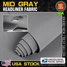 35" x 60" Auto Headliner Fabric Car Roof Ceiling Lining Upholstery Foam Backing