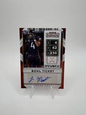 2020 Contenders Draft Picks Jordan Mack /99 AUTO #307 RC VIRGINIA CAVALIERS