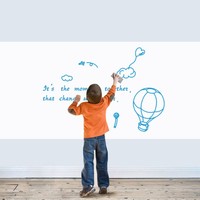 Amposei Self-adhesive White Board Message Paper Wall Sticker With A Black Pen... on sale Amposei Self-adhesive White Board Message Paper Wall Sticker With A Black Pen... on sale