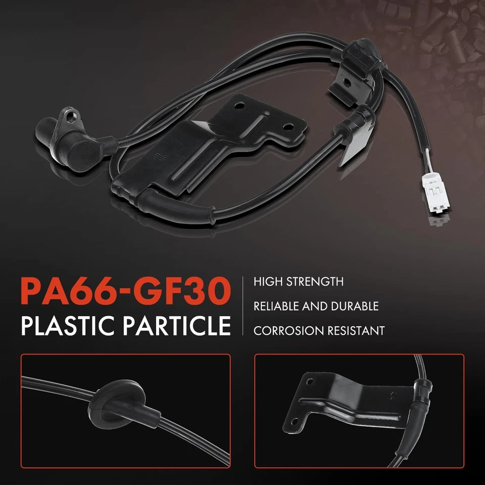 2x Rear Driver & Passenger ABS Wheel Speed Sensor for Hyundai Sonata 1999 2000 - Image 4 of 4