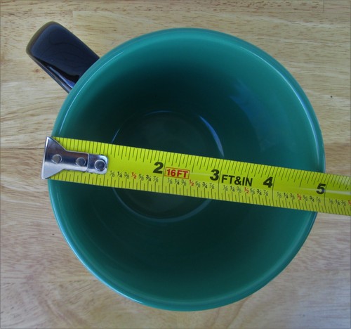 Großer FRIENDS CENTRAL PERK Kaffee Suppentasse SILBER BÜFFEL 24 Unzen schwarz jadegrün - Bild 9 von 12