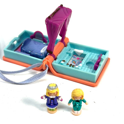 1995 Polly Pocket Glitter Dreams Locket Buch Book Enchanted Storybook 2 Fig