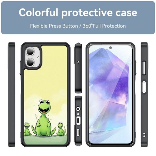 Anti wear Cover cute dinosaurs children For Samsung S25 S24 S23 FE Ultra a15 a16 - Picture 13 of 25