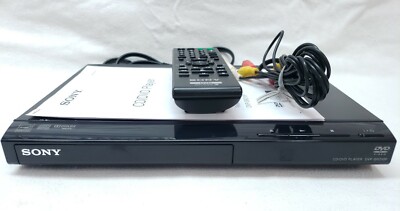 Sony DVD Player OEM Remote Control Connection Cable Manual DVP-SR210P 