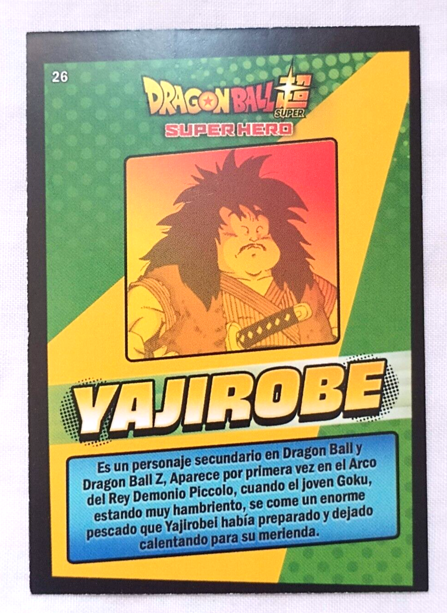 2022 DRAGON BALL SUPER: SUPER HERO #26 YAJIROBE BANDAI PERU