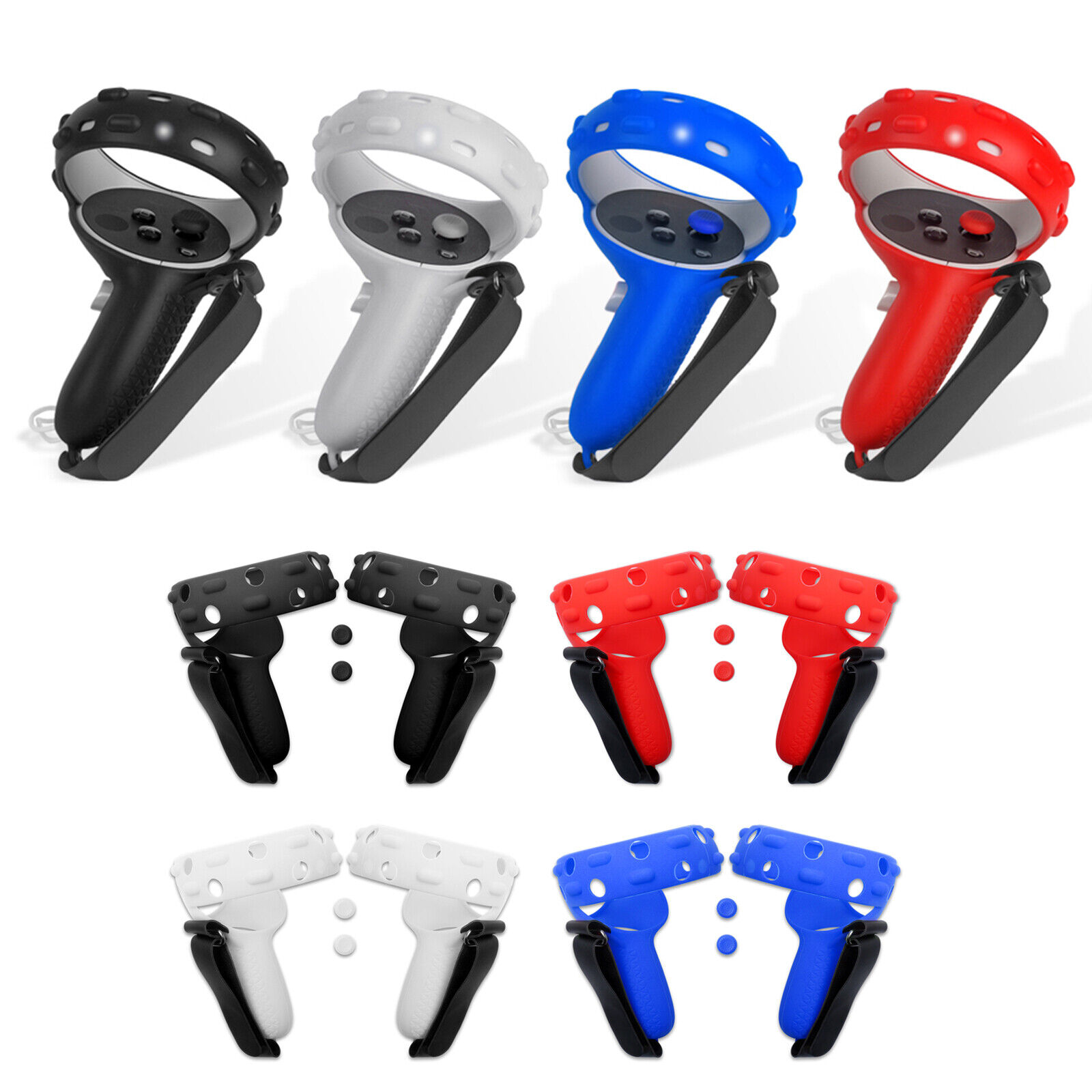Silicone Jacksonville Mall Handle Grip Cover Max 49% OFF Controller Sleeve Hand for Strap Oc +