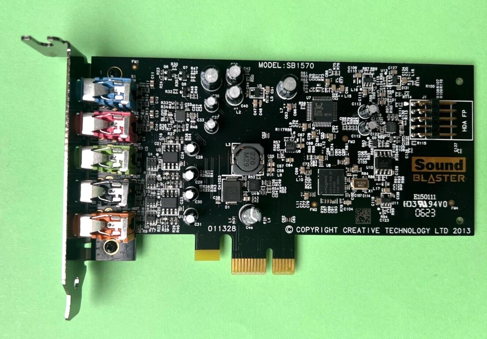 SB1570 Creative Labs Sound Blaster Audigy FX 5.1 SB1570 PCi-e Soundkarte SB1570