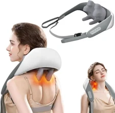 MERACH Neck Massager for Pain Relief Deep Tissue, Shiatsu Neck and Shoulder...