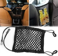 Universal Car Storage Net Bag Cargo Elastic Seat Mesh Organizer Holder Pocket US