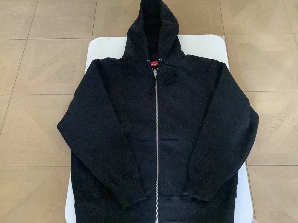 AUTHENTIC SUPREME LAKSHMI ZIP UP HOODIE BLACK MENS M NEW RARE | eBay