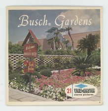 Busch Gardens Tampa Florida Sawyer's / GAF View-Master Packet A-988 Exc. Cond