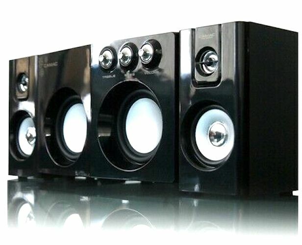 Casse 2.1 PC Subwoofer Doppio Woofer Audio Dolby Notebook Computer
