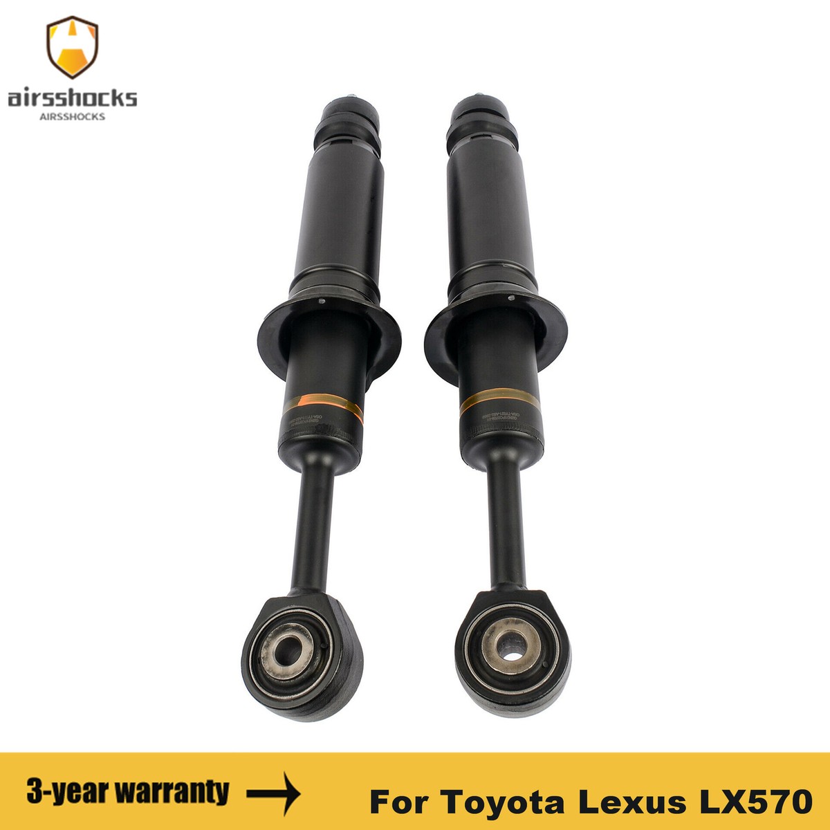 ショックランド　6枚 For Lexus LX570 Toyota 5.7L DOHC 2008-2019 Front & Rear