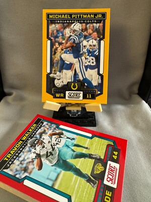 2023 Panini Score Football - YOU PICK - red, gold, & white ROOKIES/VETERANS