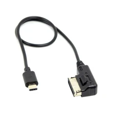 For iPhone 15 Mercedes-Benz Music Interface AUX Aaapter Cable Type C AMI MMI MDI
