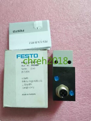 1 PCS new FESTO Pressure Switch 192488 PEV-1/4-B-M12 | eBay