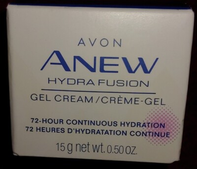 AVON ANEW HYDRAFUSION GEL CREAM 72-HOUR CONTINUOUS HYDRATION 0.50 FL NIB