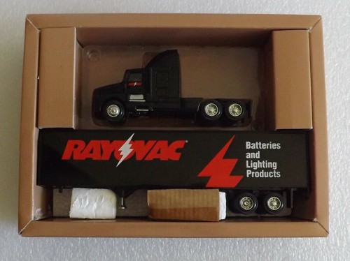 PEM HARTOY 1:64 SCALE KENWORTH RAYOVAC DIE-CAST CAB TRAILER SEMI TRUCK M70503 - Picture 2 of 11