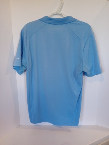 Nike Tour Perfomance Dri Fit Para Hombres S Camisa Pequeña Golf Polo Manga Corta Azul Cielo - Imagen 4 de 6