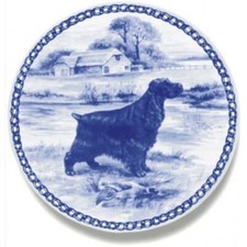 Cocker Spaniel - English - Dog Plate made in Denmark from the finest European Po