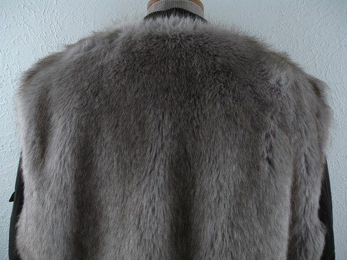 Men's M Helmut Lang Faux Fur Removable Vest Green Bomber Jacket Full-Zip 3-in-1 - Picture 6 of 24