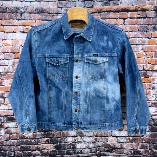 Wrangler Denim Jacket XXL Western Cowboy Ranchcore Americana Acid Wash Trucker video thumbnail