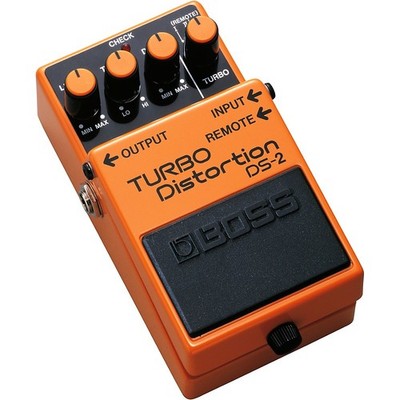 BOSS DS2 Turbo Distortion Pedal With Remote Jack