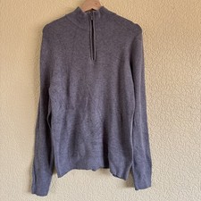 Primark Men’s Grey Pullover In Size M - 80% Cotton - Excellent Condition