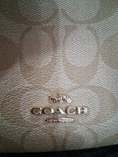Coach Kristi Schultertasche Schlangenleder Signature Ivory Leder C7332 - Bild 2 von 22