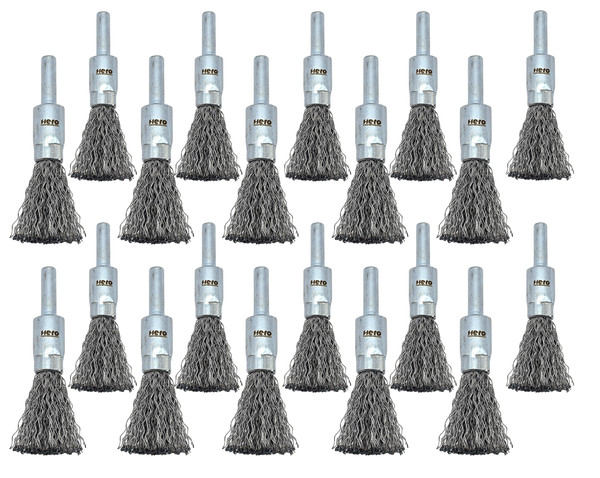 20X PinselbüRste 12Mm DrahtbüRste TopfbüRste RundbüRste FüR Bohrmaschine Hero-image