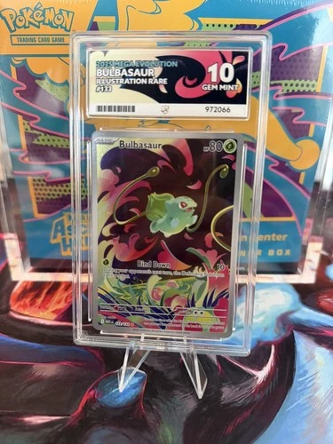 Pokémon TCG: Mega Evolutions - Bulbasaur 133/132 ACE 10 (Sale 🔥)