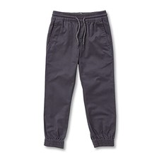 Volcom Boys Big Frickin Slim Jogger Pant, Charcoal