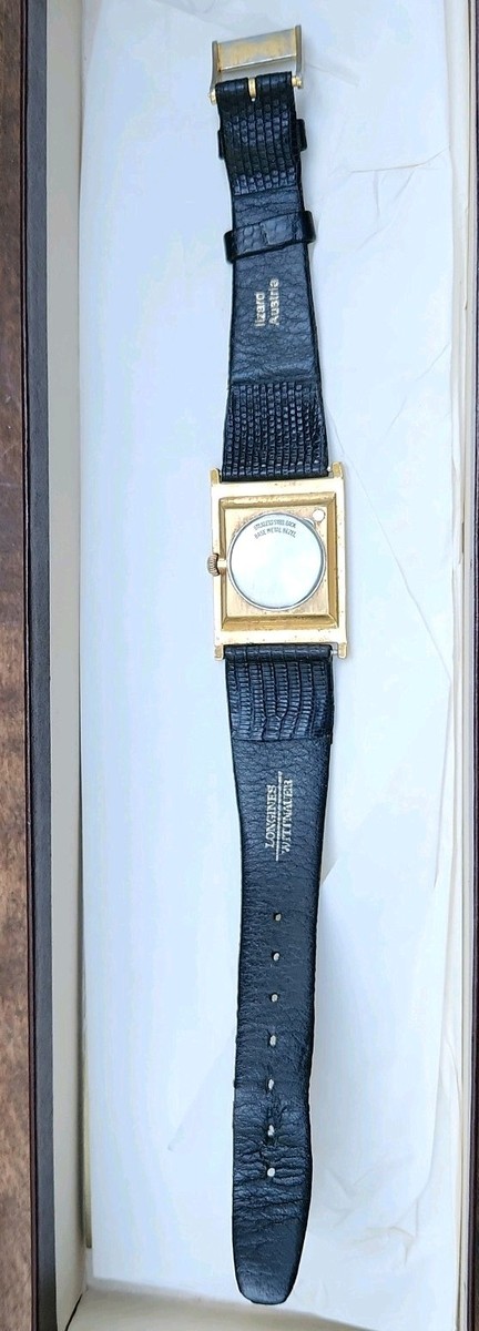 Rare Vintage Gold Plated Longines Tank MA9293-0960 | eBay