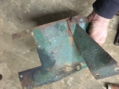 Oliver 550 Gas Antique Tractor Super 55 E855 Right Front Fender Step E850 Brace