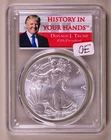 2017 Donald Trump Silver Eagle PCGS MS69 First Strike ***RARE ORIGINAL COIN***