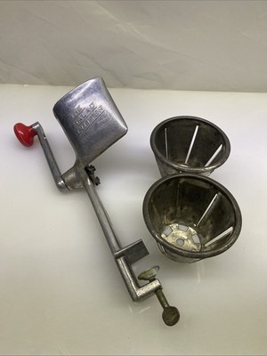 Model T Salad Cutter  L.G.  Gildersleeve Pasedena 2, Calif. 2 Attachments Rare