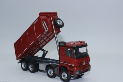 Conrad 78259 01 RED Meiller 4-Axle Tipper Arocs 1:50 NEW OVP
