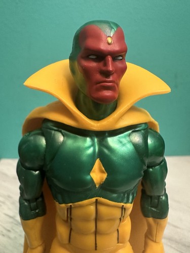 Figura de acción Hasbro 2018 incompleta Marvel Legends Retro Classic VISION 6" - Imagen 2 de 3